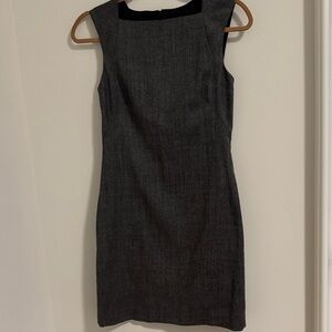 Theory black heather 00 Sleeveless dress